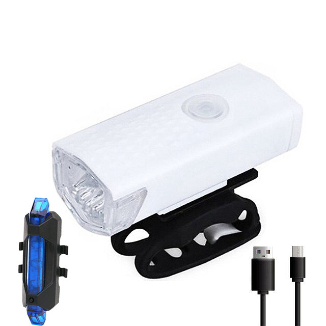 LED Bicycle Light USB Recharge MTB Bike