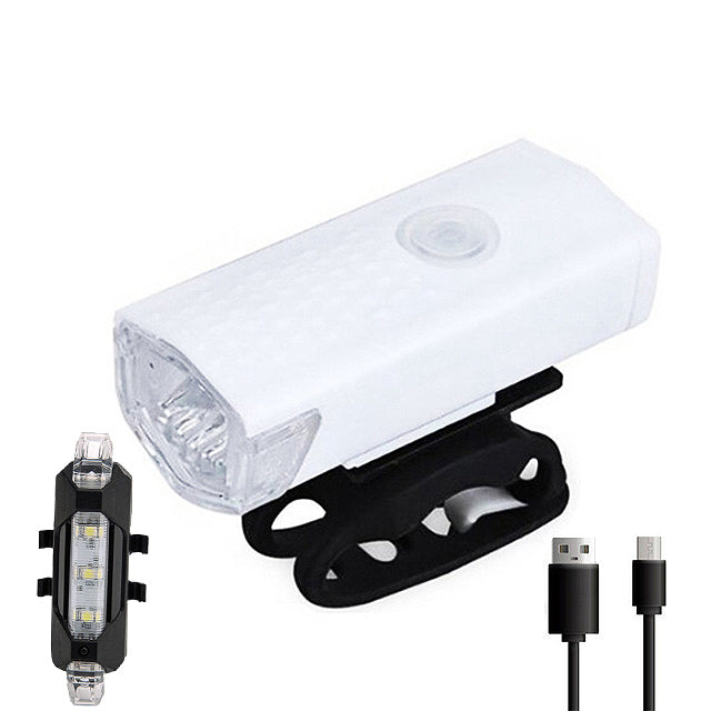 LED Bicycle Light USB Recharge MTB Bike