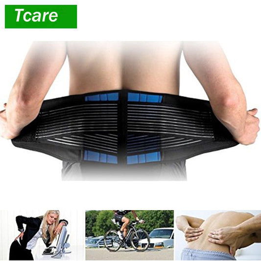 Tcare Adjustable Neoprene Double Pull Lumbar Support