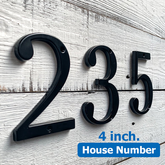 Modern Number for House Door