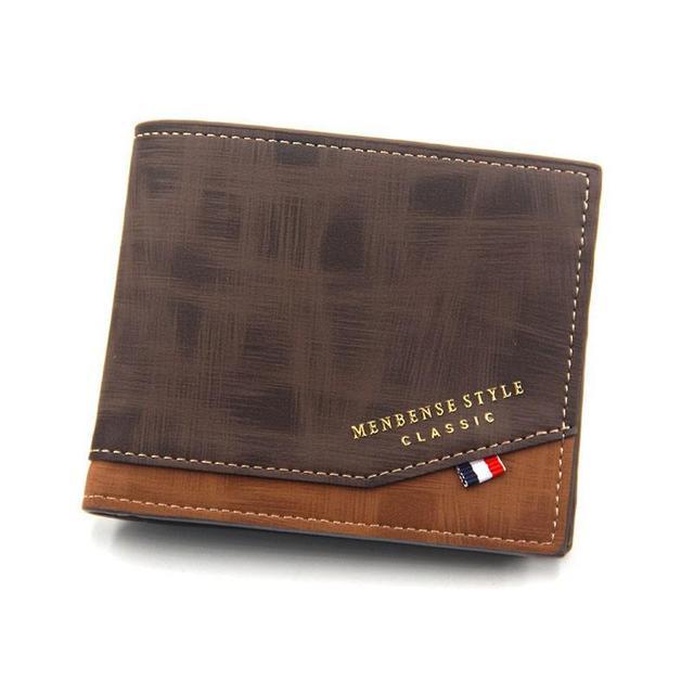 Men Wallet Leather Business Foldable