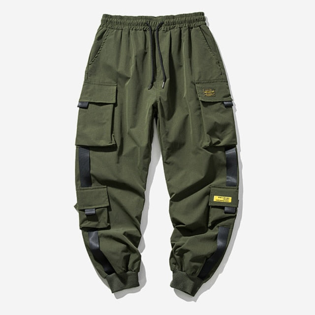 New Joggers Cargo Pants for Men Casual Hip Hop Pocket
