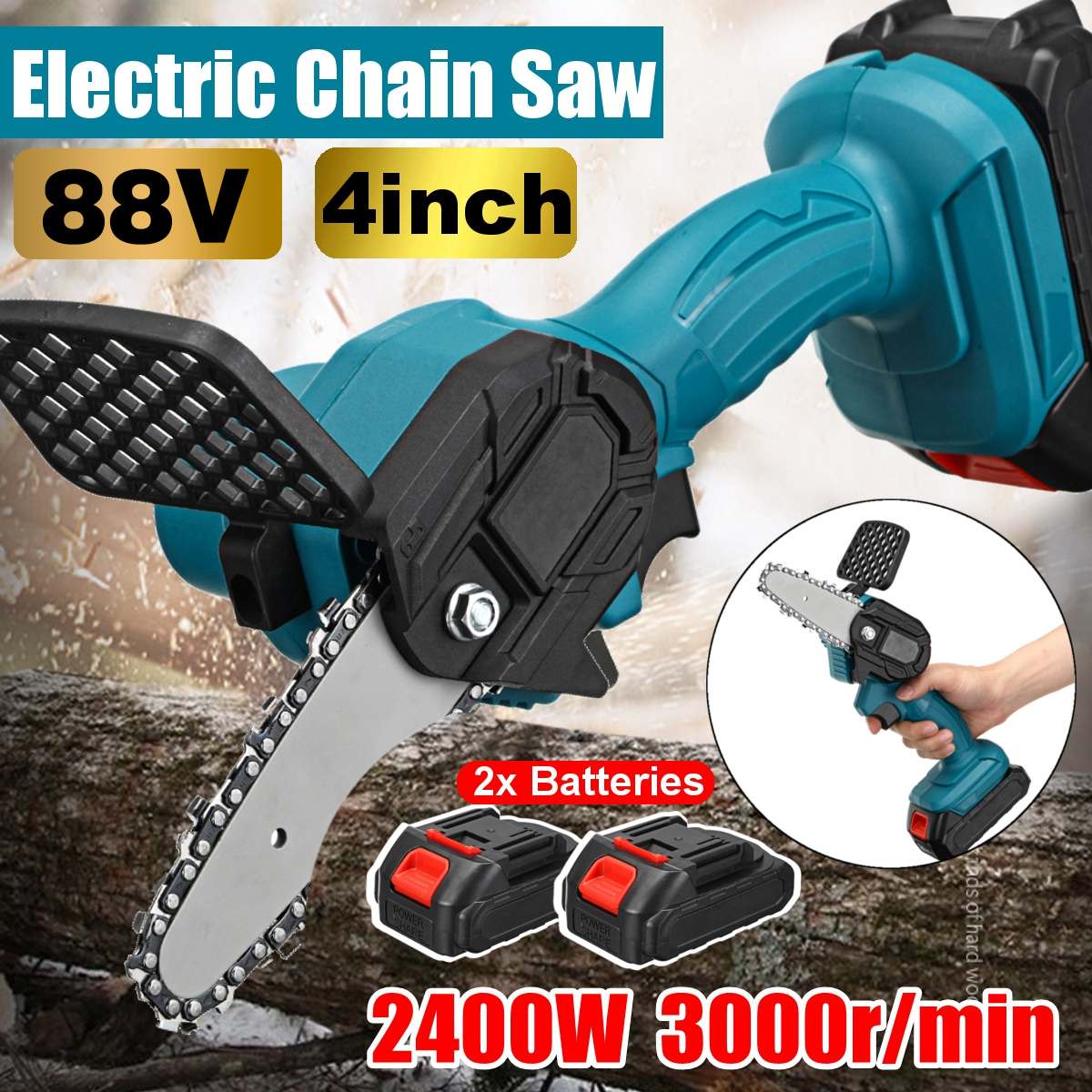 Mini Electric Saw Chainsaw
