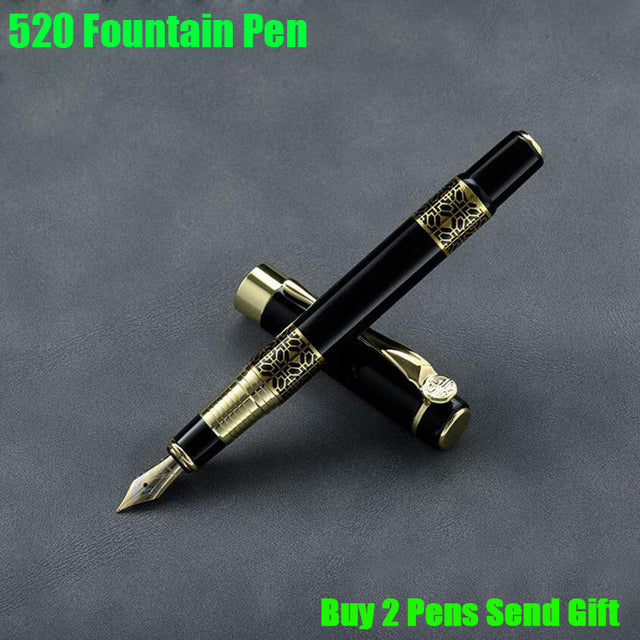 Business Metal Ink Fountain Pen