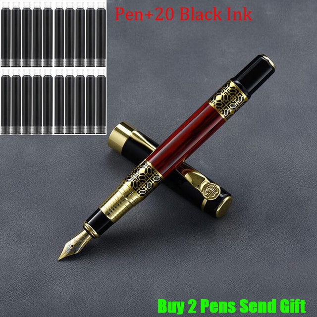 Business Metal Ink Fountain Pen