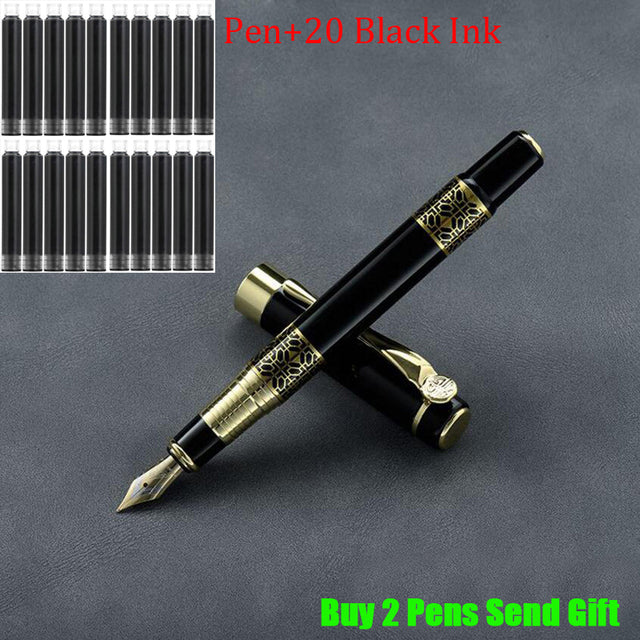 Business Metal Ink Fountain Pen