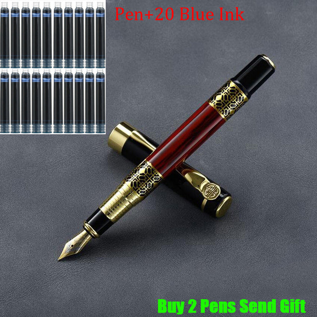 Business Metal Ink Fountain Pen