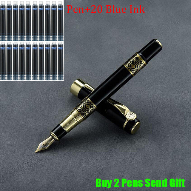 Business Metal Ink Fountain Pen