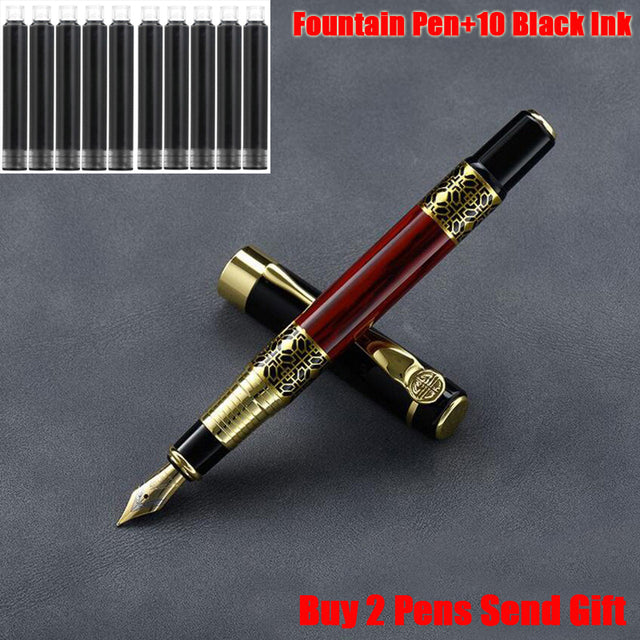 Business Metal Ink Fountain Pen