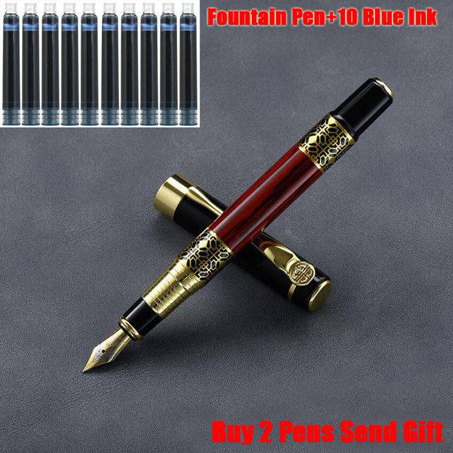 Business Metal Ink Fountain Pen