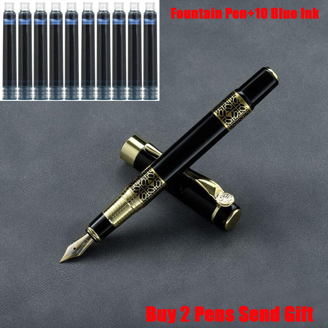 Business Metal Ink Fountain Pen