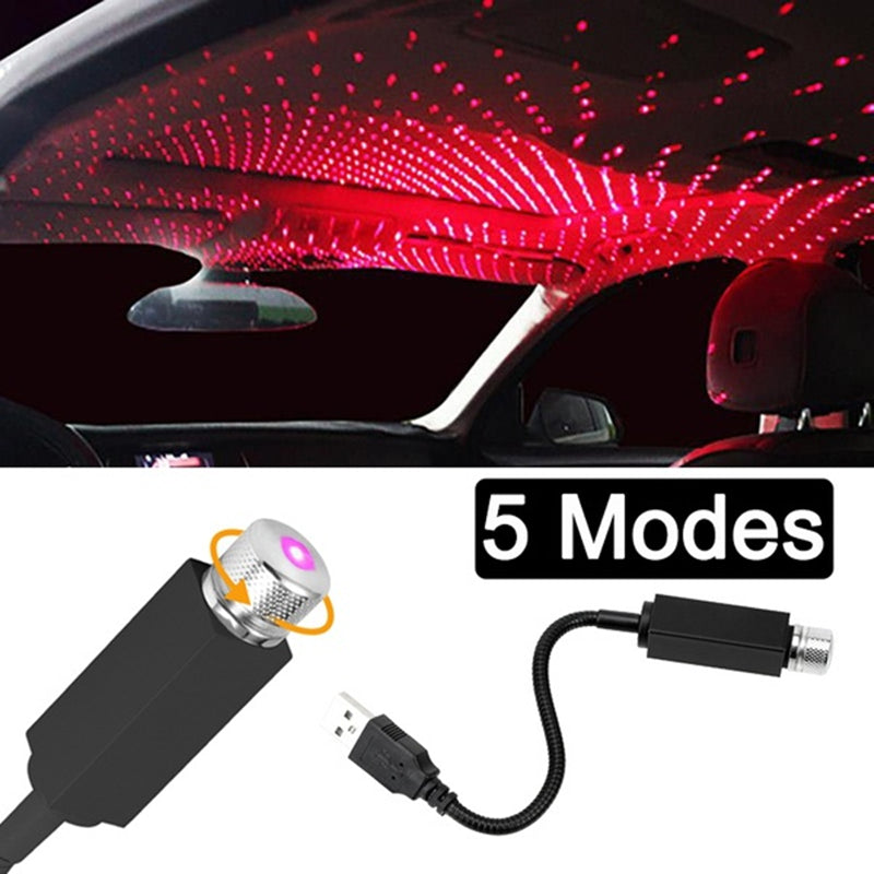 LED Car Dome Light Galaxy Projector Night Light