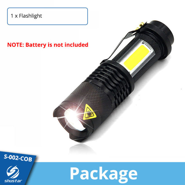 Portable LED Flashlight Torch