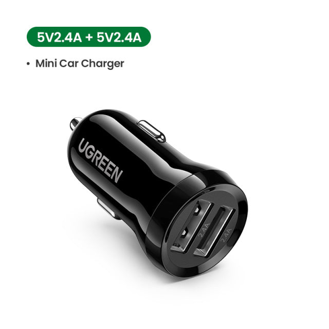 Mini USB Car Charger Dual USB