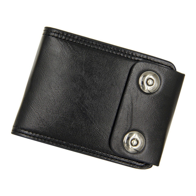 Men Wallet Leather Business Foldable