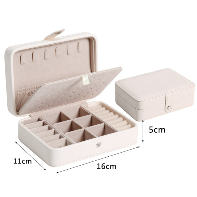PU Leather Storage Earring Boxes