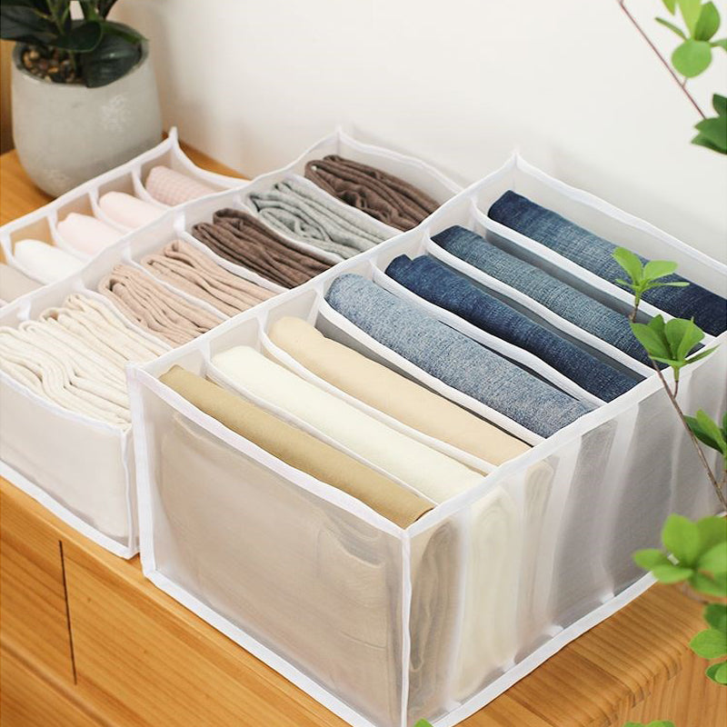 Jeans Compartment Storage Box Closet