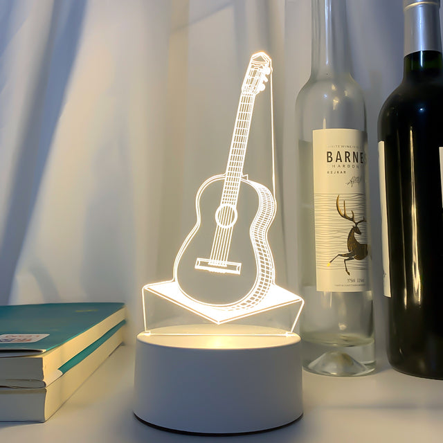 3D LED Lamp Creative 3D LED Lights Novelty