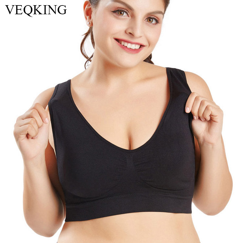 Sports Bra Breathable Wire