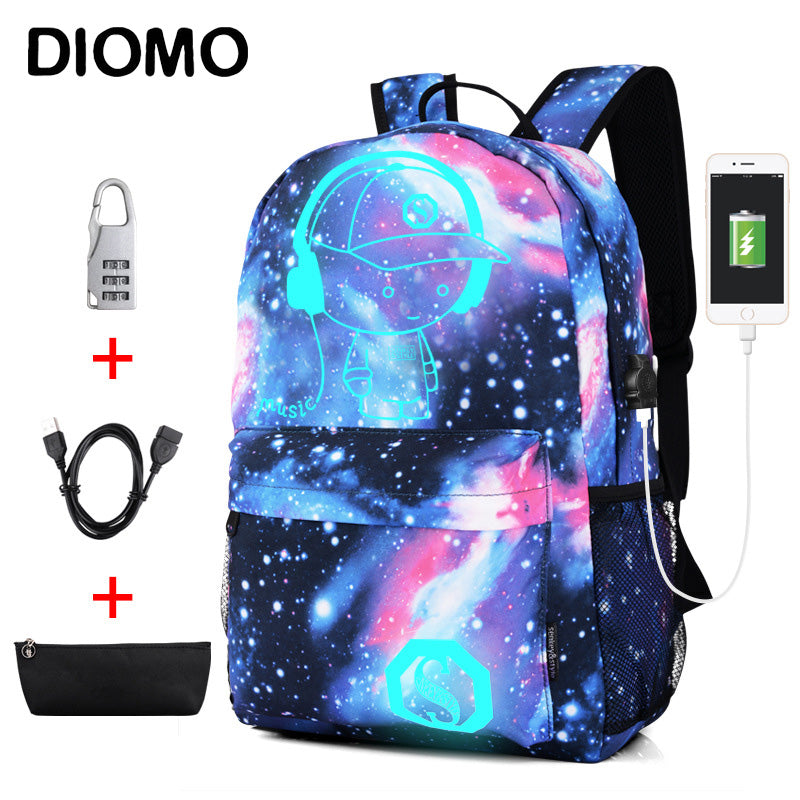 Cool Luminous School Bags for Boys and Girls