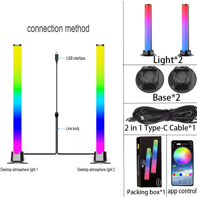 TV Ambient Light APP Control Pickup Light