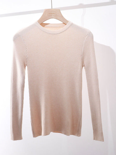 Knitted Pullovers spring Autumn Slim