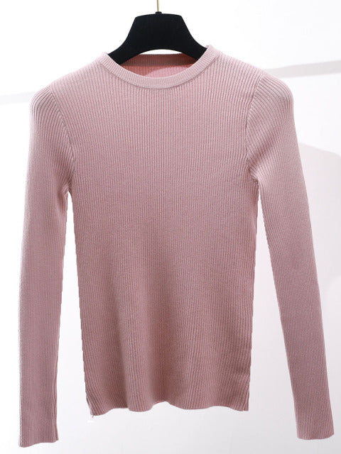 Knitted Pullovers spring Autumn Slim