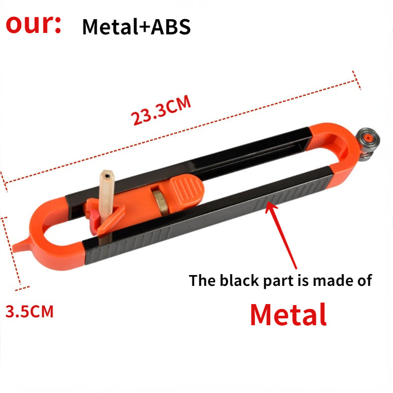 Profile Scribing Ruler Contour Gauge