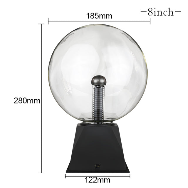 Novelty Magic Crystal Plasma Ball Touch