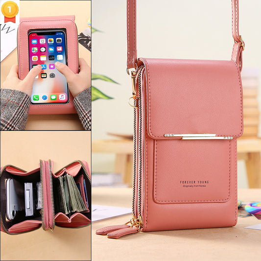 Women Bags Soft Leather Wallets Phone Purse