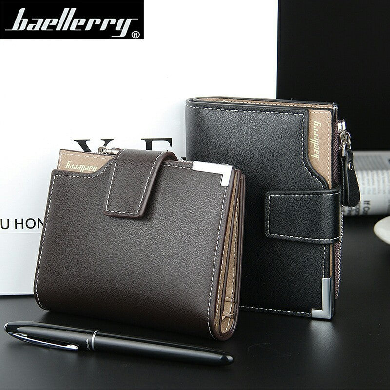 Baellerry Brand Wallet Leather