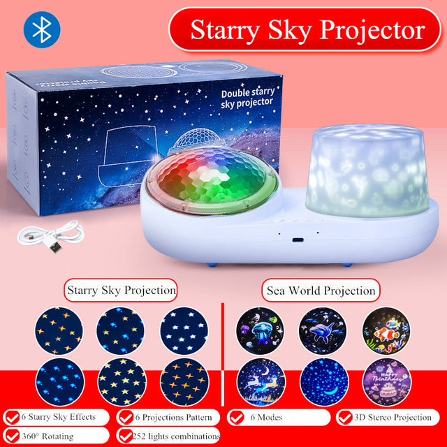 Starry Sky Night Light Planet Magic Lamp