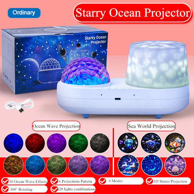 Starry Sky Night Light Planet Magic Lamp