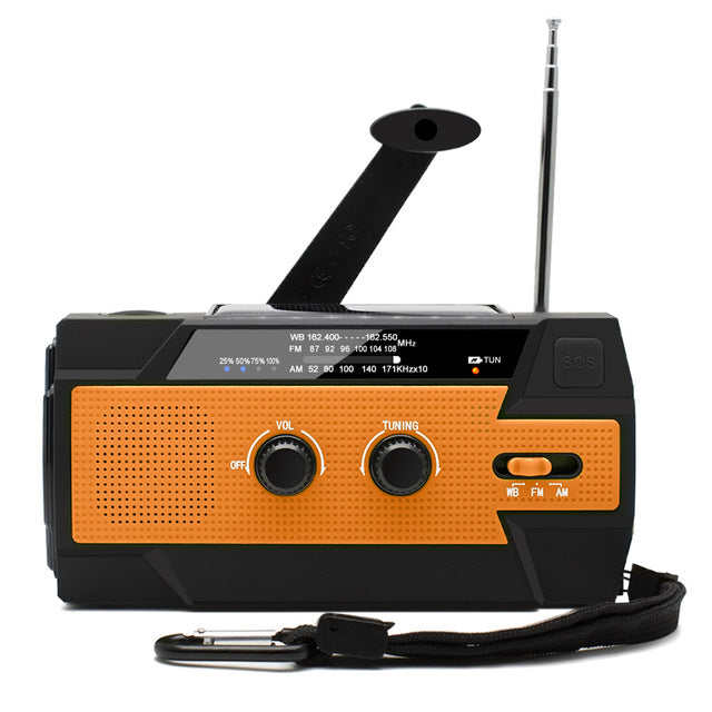 Multifunctional Radio Hand Crank Solar