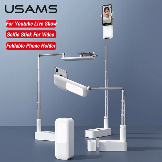Portable Phone Holder Ring Light