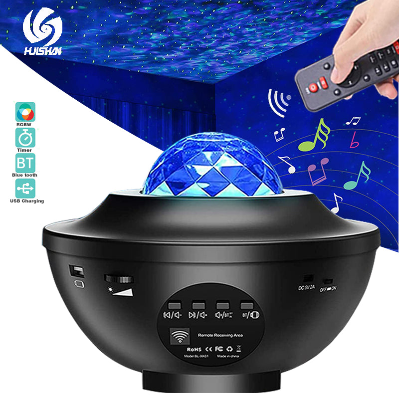 LED Star Galaxy Projector Ocean Wave