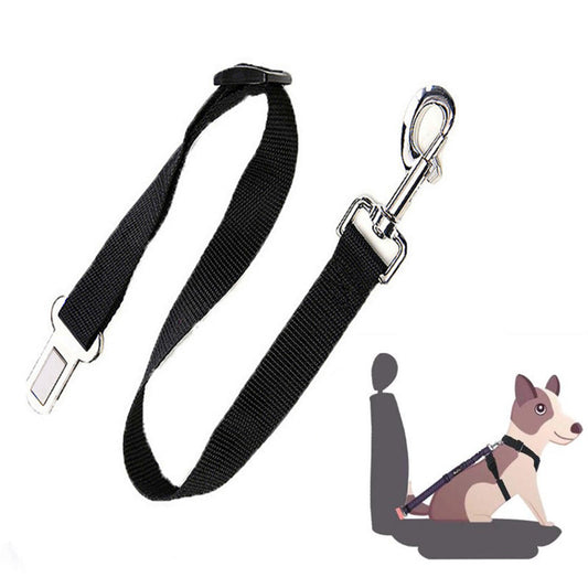 Car Dog Seat Belt Retractable Leash