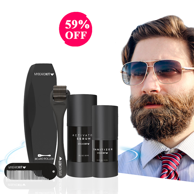 Organic Beard Oil For Facial Hair With Comb