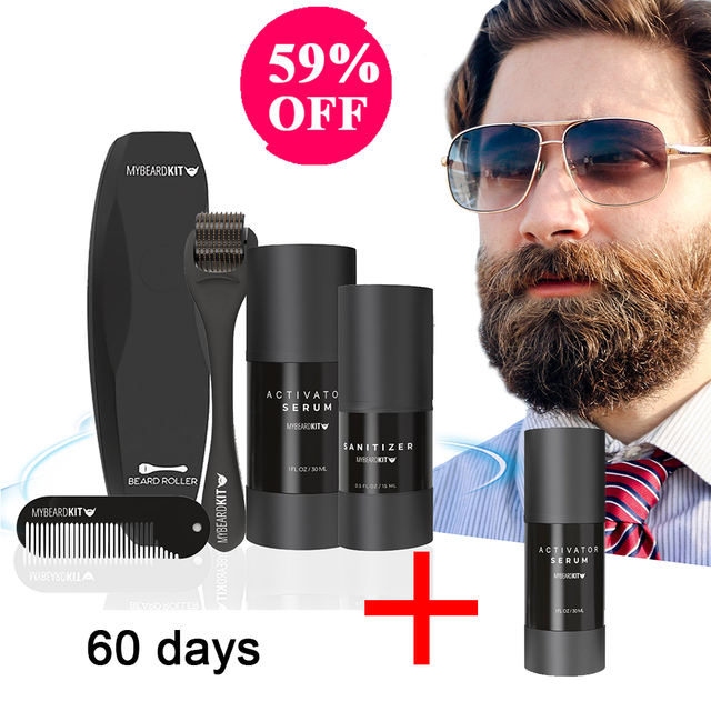 Organic Beard Oil For Facial Hair With Comb