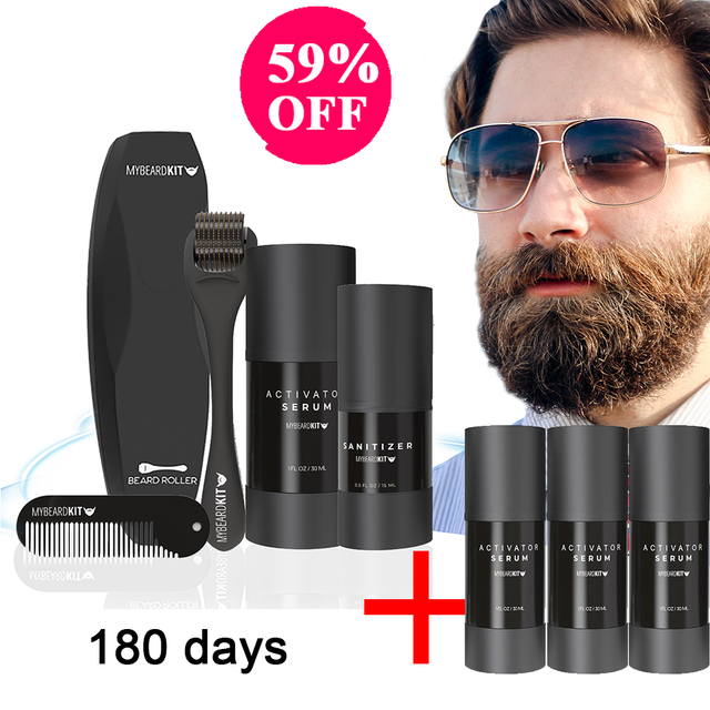 Organic Beard Oil For Facial Hair With Comb