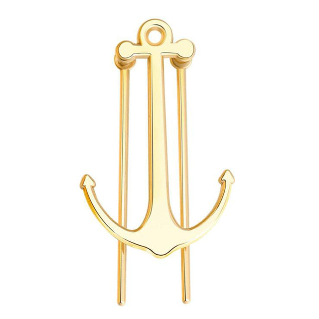Metal Anchor Bookmark Creative Page Holder Clip