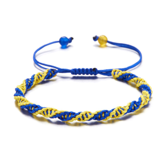 Hand Woven Sunflower Bracelet for Women