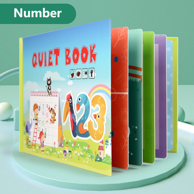 Montessori  Baby Busy book DIY Toddlers