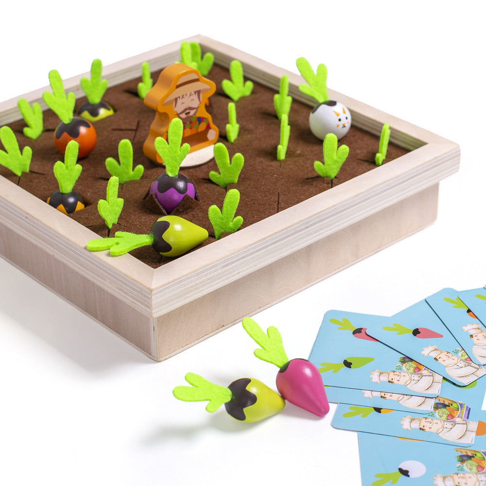 Vegetable Memory Wooden Educational Toys