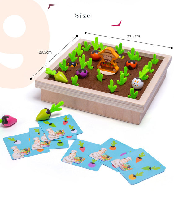 Vegetable Memory Wooden Educational Toys