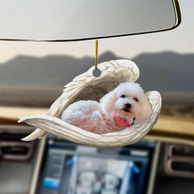 Acrylic Showcase Car Hanging Pendant Dogs