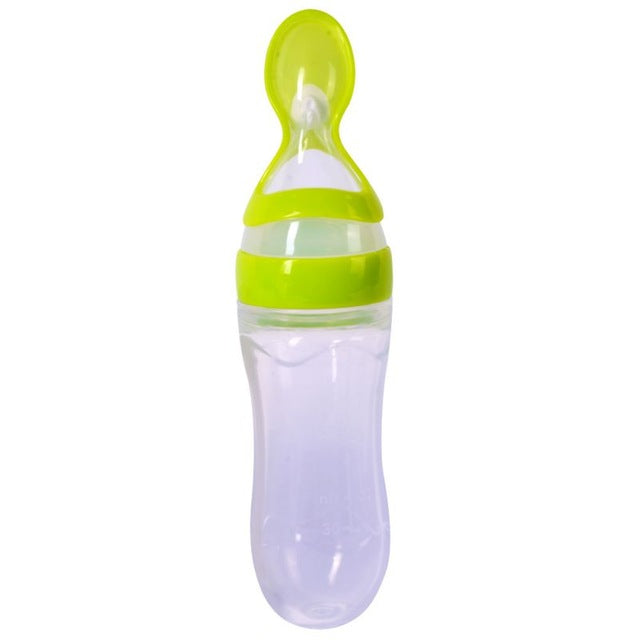 Baby Spoon Bottle Feeder Dropper Silicone