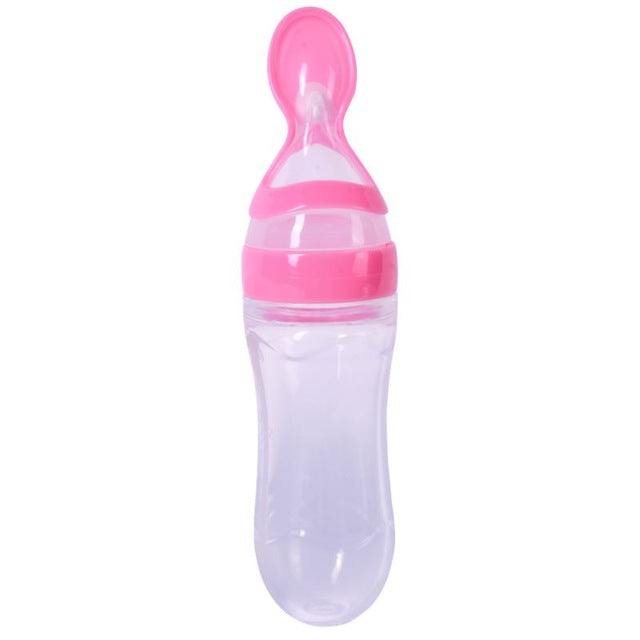 Baby Spoon Bottle Feeder Dropper Silicone