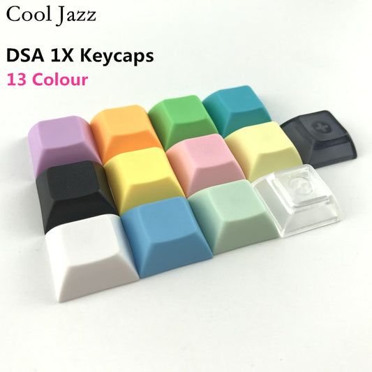 keycap dsa 1u mixded color keycaps