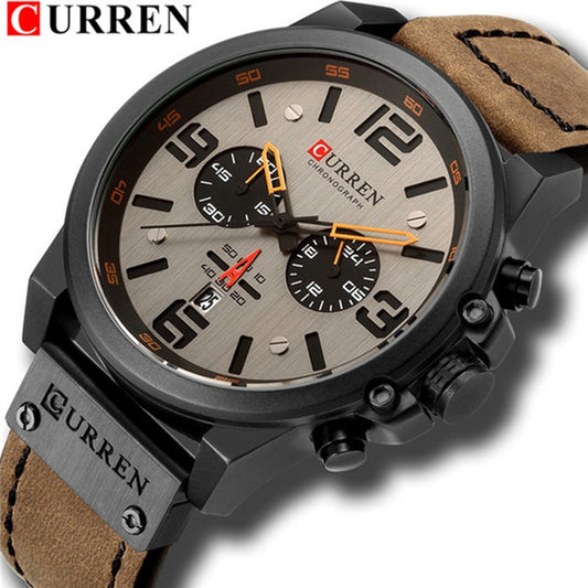 New 8314 Mens Watches Top Brand  Wristwatch  Quartz Watch